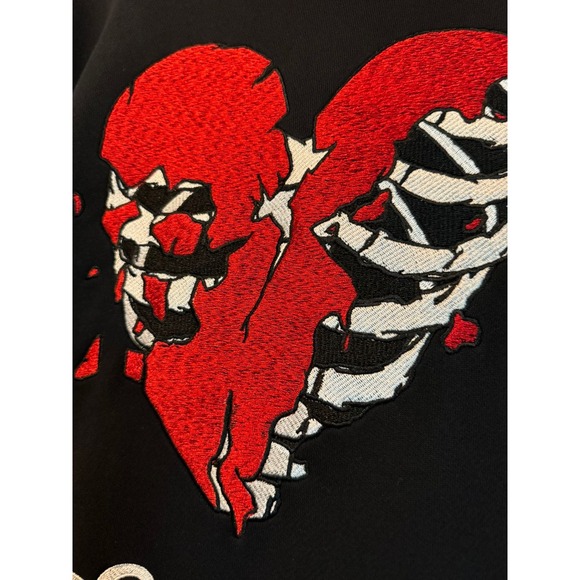 EUC Amiri Lovers Cashmere Blend Hoodie - Picture 7 of 12